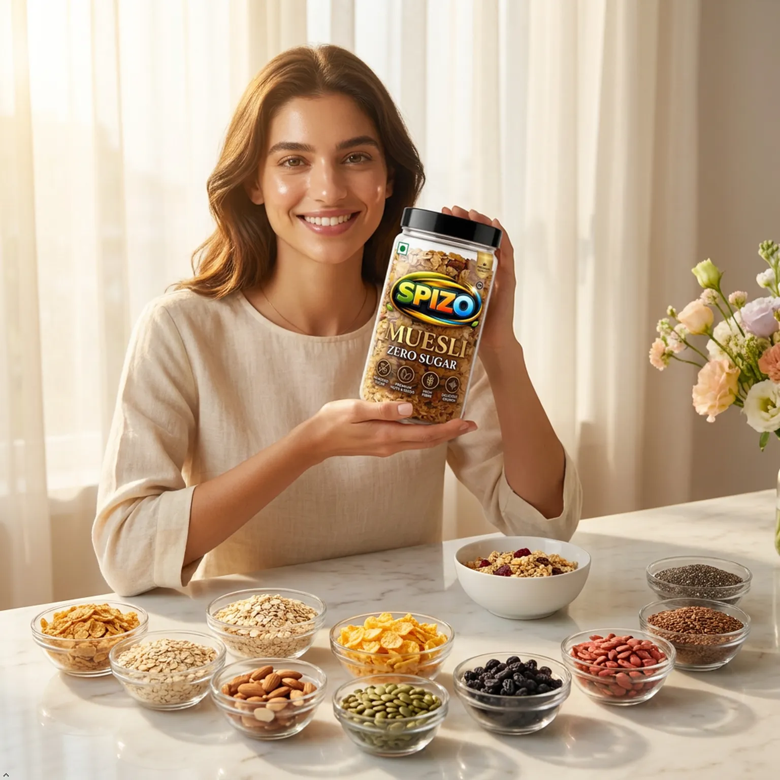 SPIZO Muesli Zero Sugar